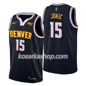 Dres Denver Nuggets Nikola Jokic 15 2018-2019 Nike Navy Swingman